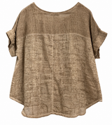 Blusa Cleo Tostado