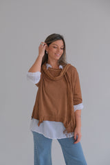 Sweater 3 en 1 Camel