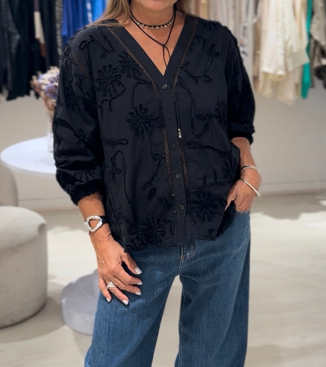 Camisa Sara Negro