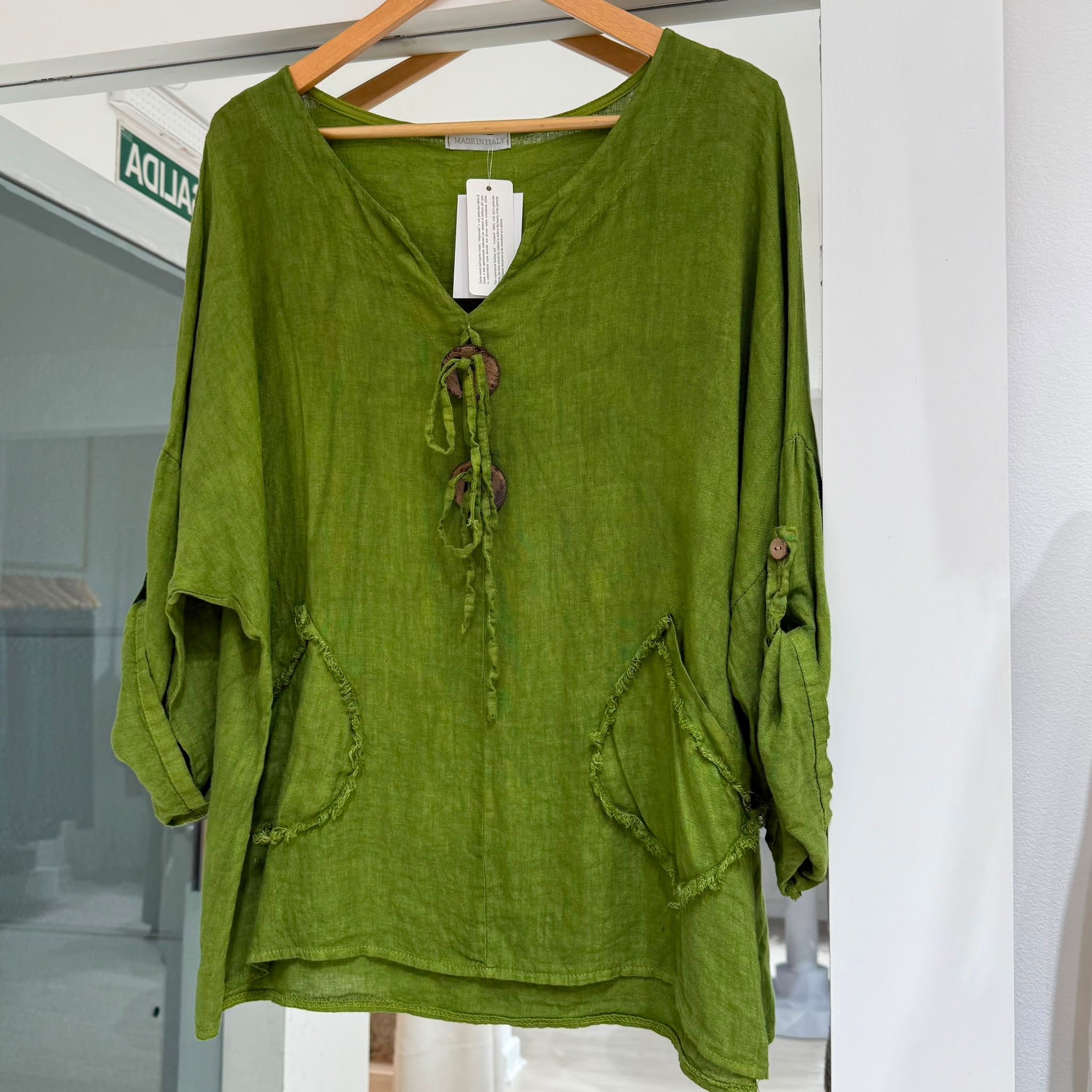 Blusa Sole Verde Pistacho