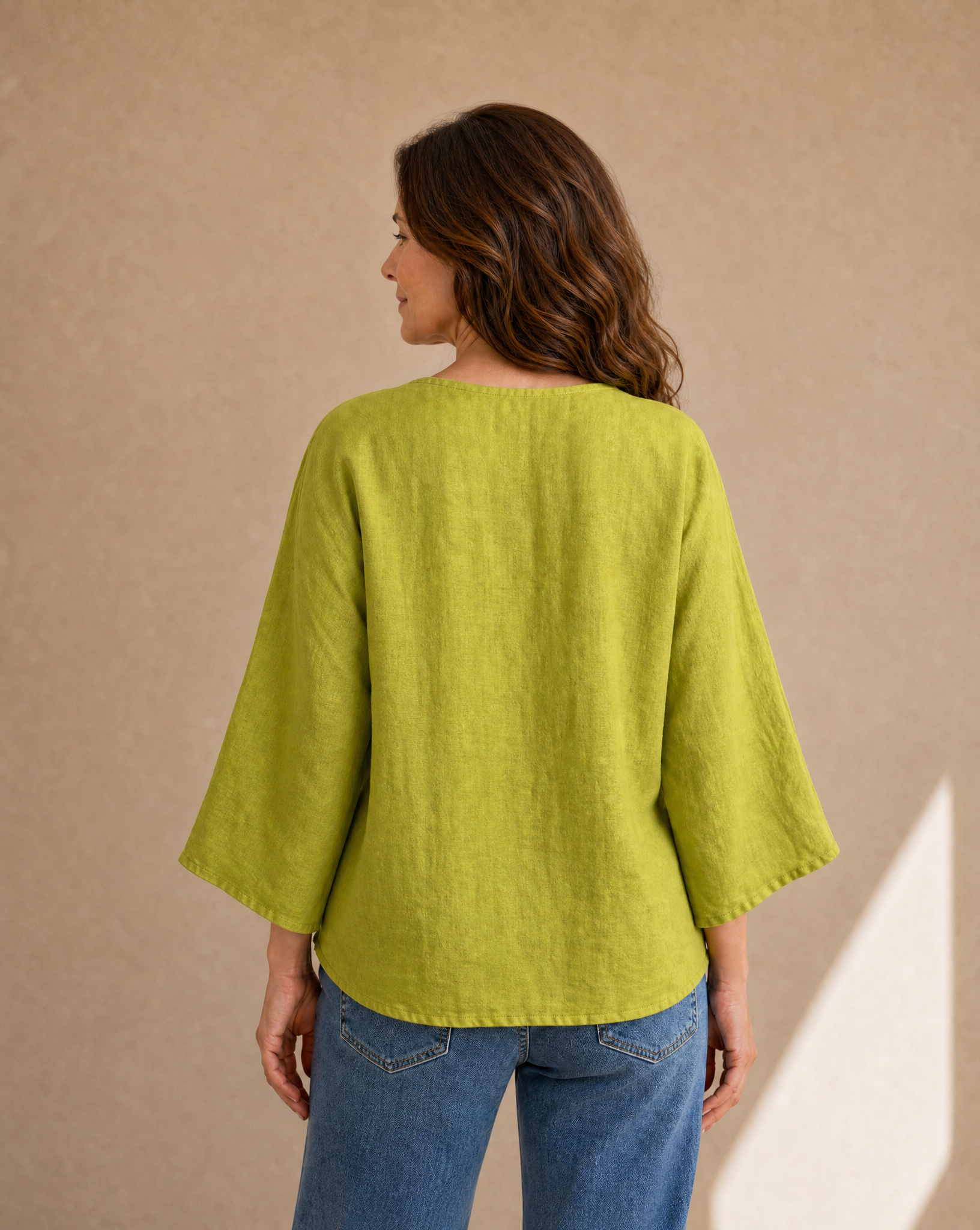 Camisa Rubi Verde Pistacho