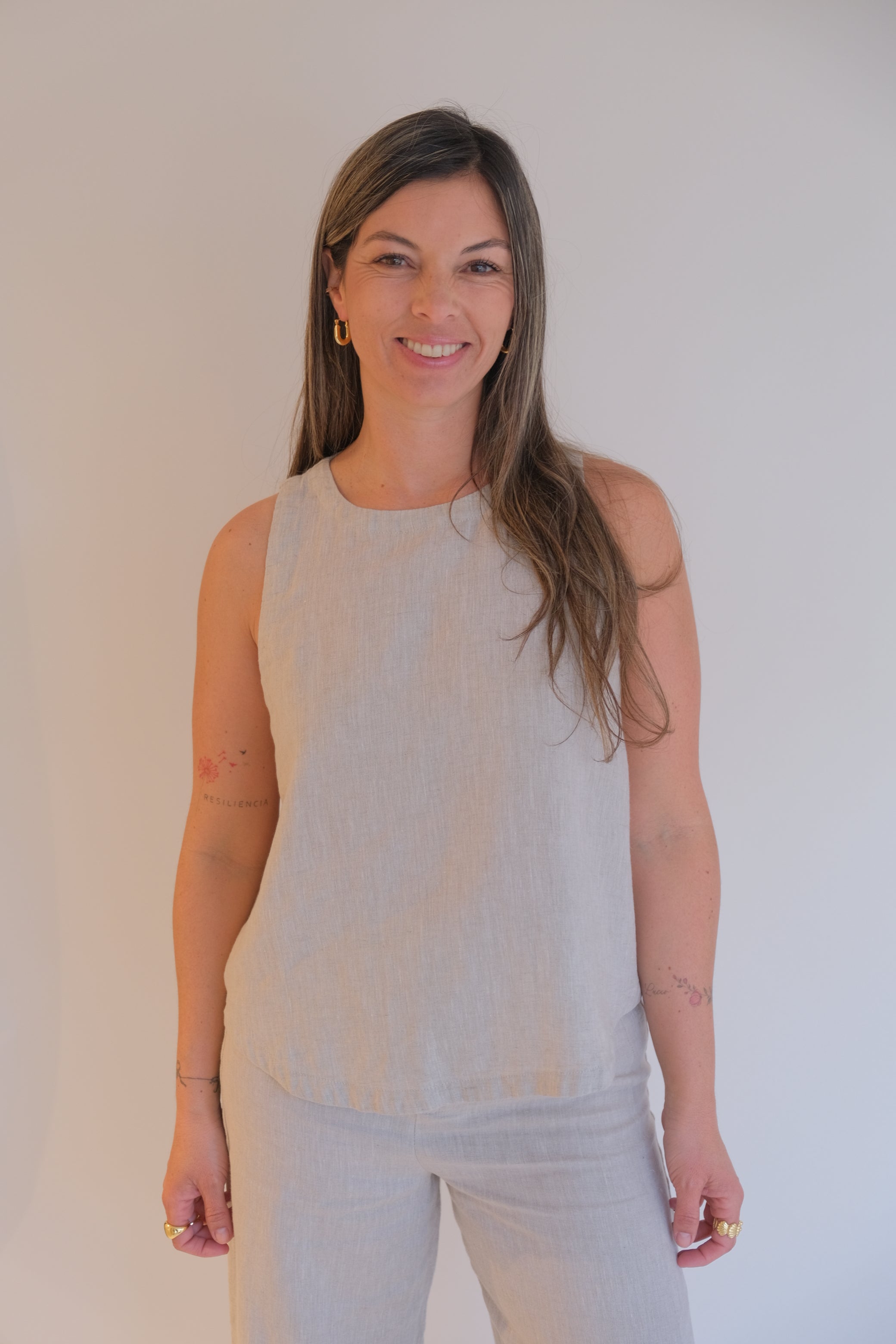 Musculosa Comodín beige CÁPSULA