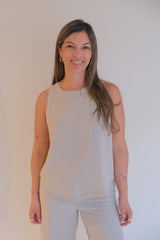 Musculosa Comodín beige CÁPSULA
