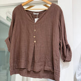 Blusa Roma Chocolate