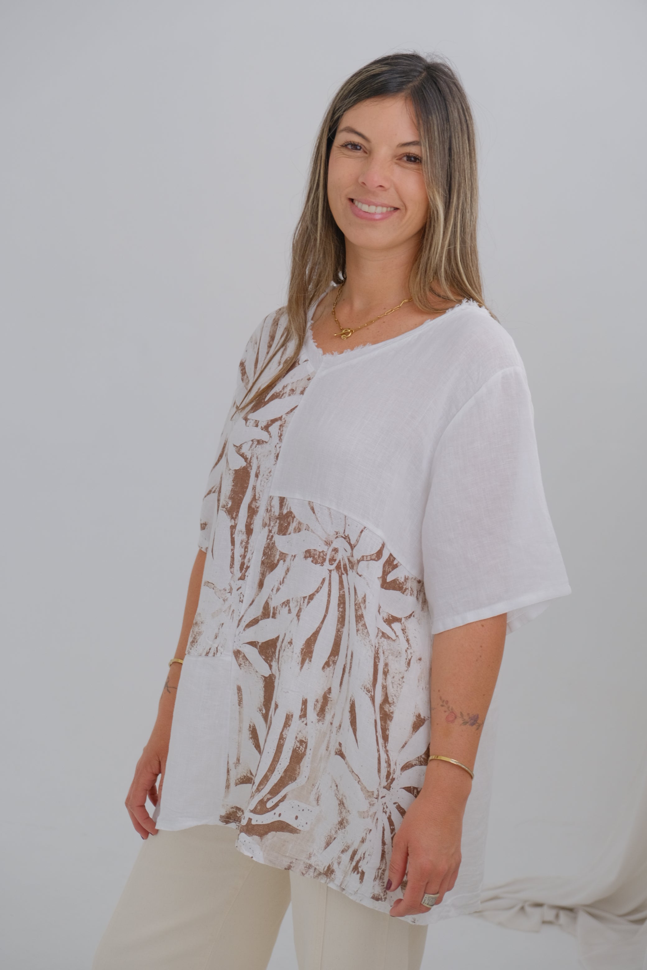 Blusa Magnolia Blanco