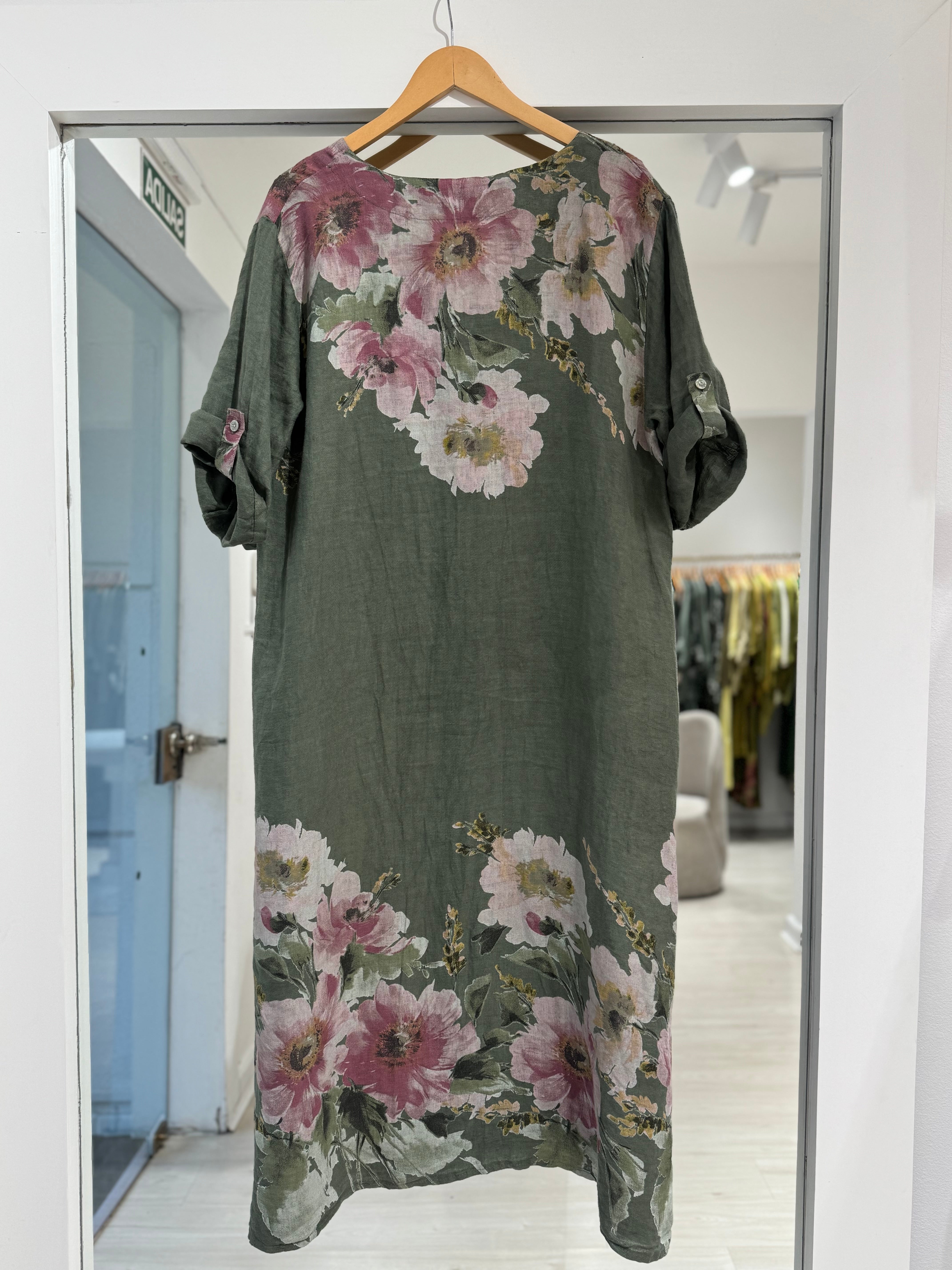 Vestido Positano verde