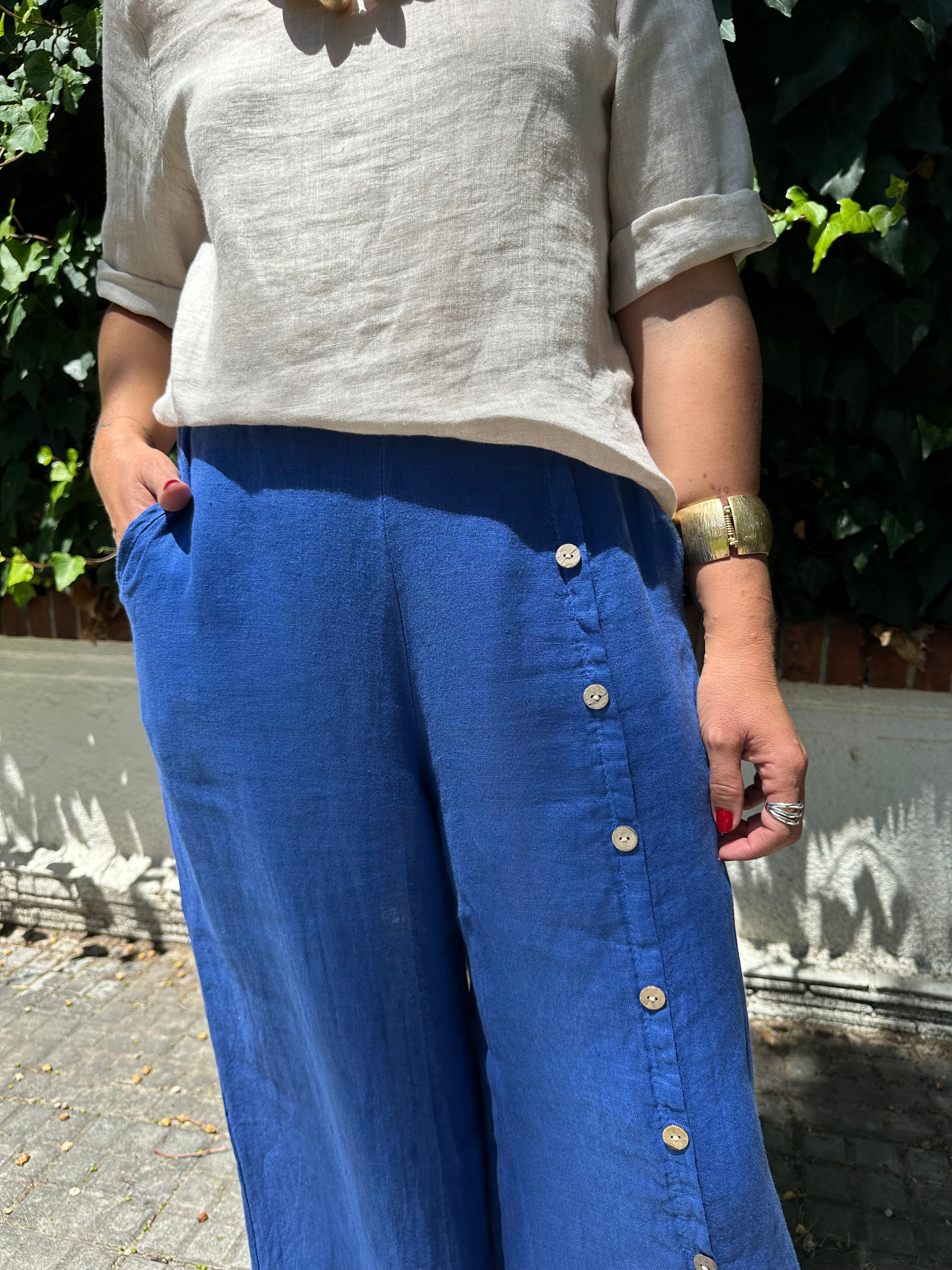 Pantalon Lily Azul Francia
