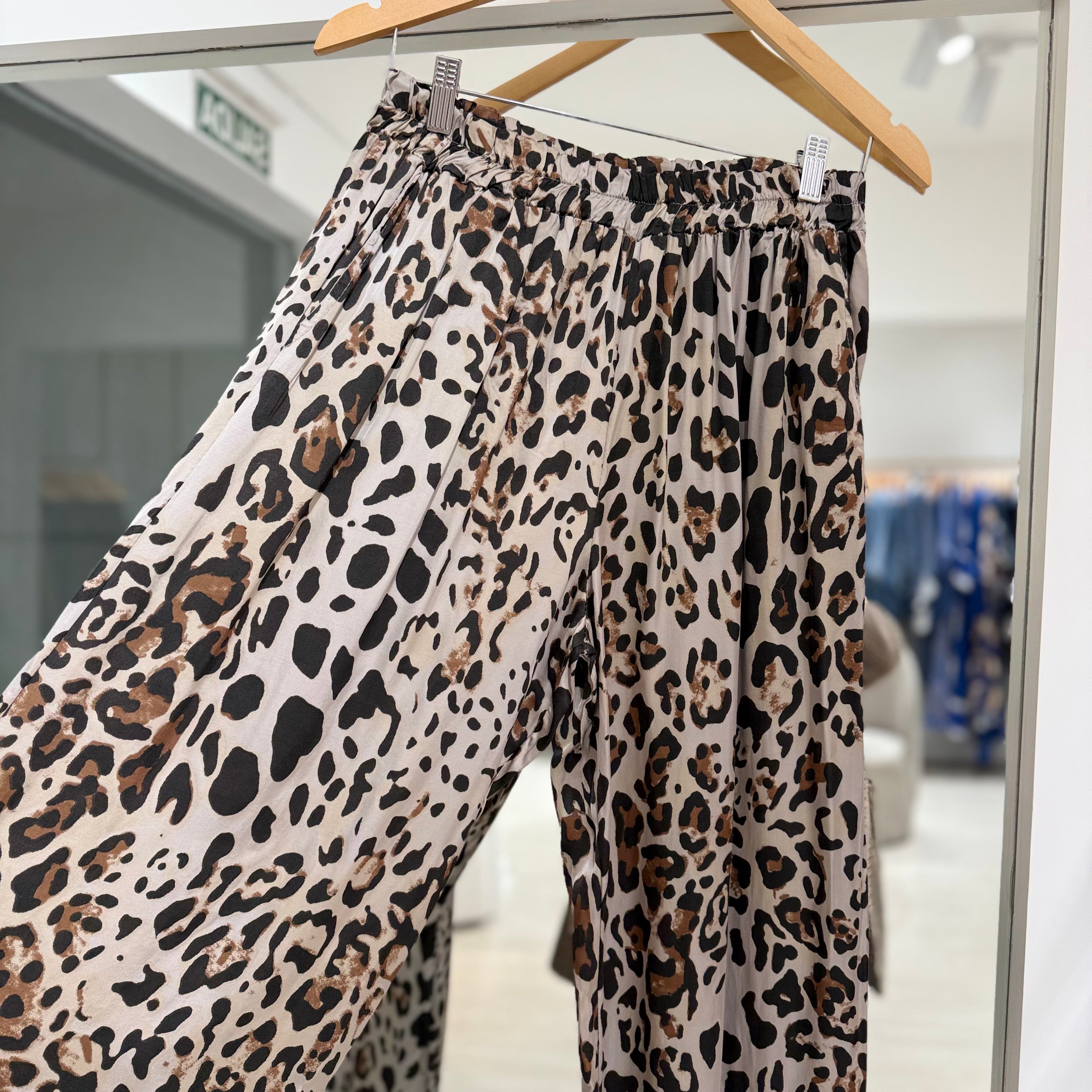 Pantalón Print Visón