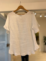 blusa Marina blanca