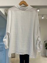 Camisa Libia blanco
