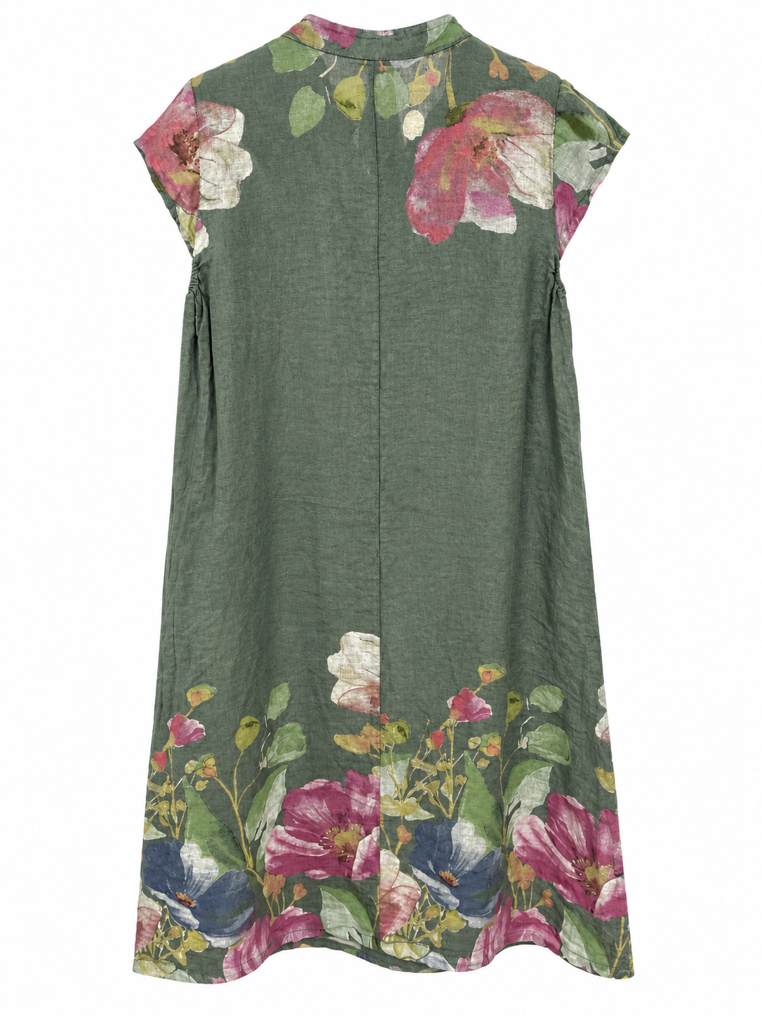 Vestido Lita Verde Militar
