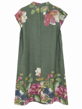 Vestido Lita Verde Militar