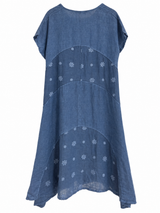 Vestido Cannes azul Jean
