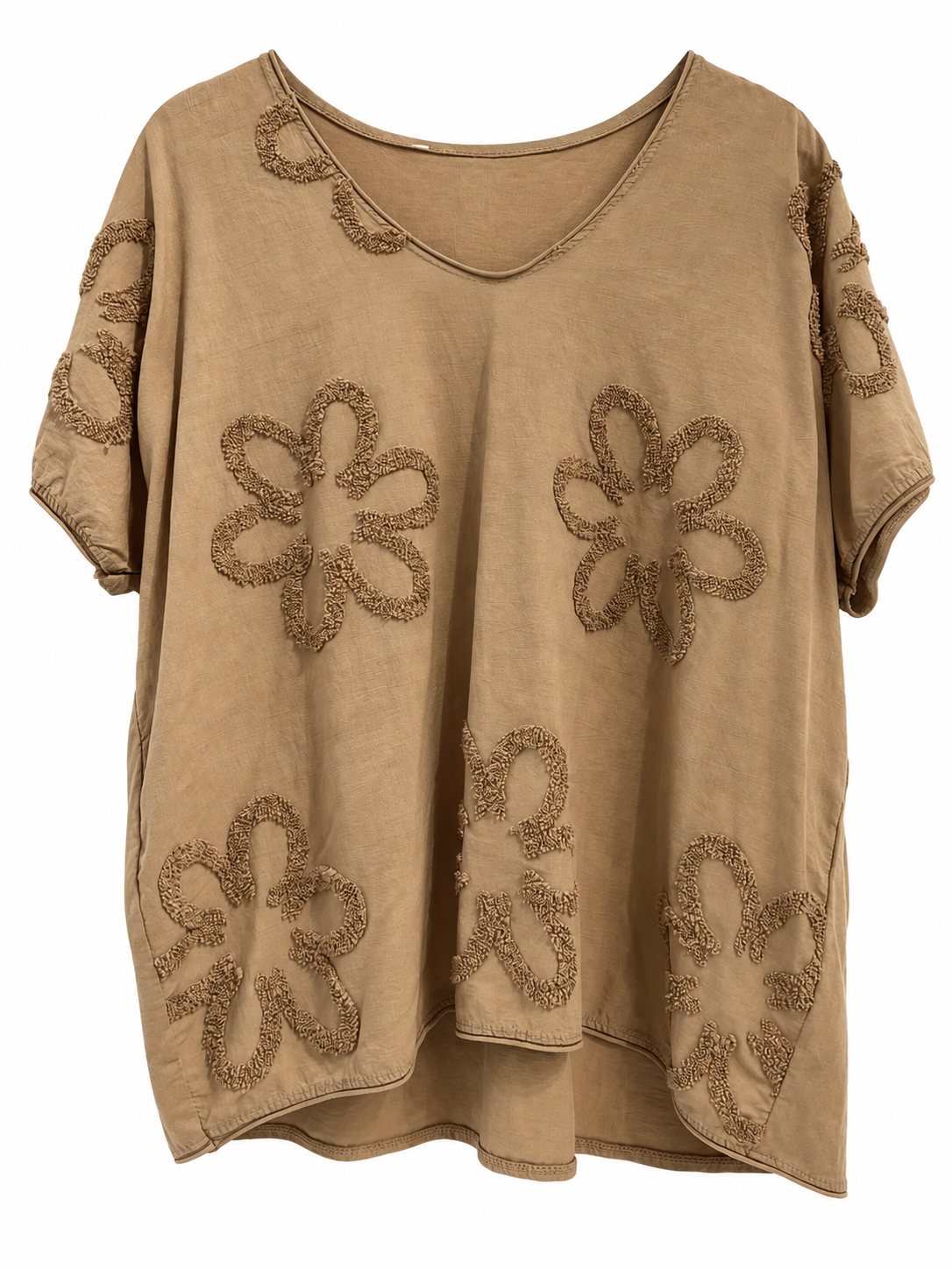 Remera Galilea Camel