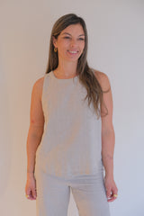 Musculosa Comodín beige CÁPSULA