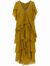 Vestido Hazel Mostaza