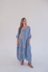 Vestido Arauca Celeste