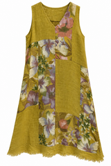 Vestido Eider Mostaza