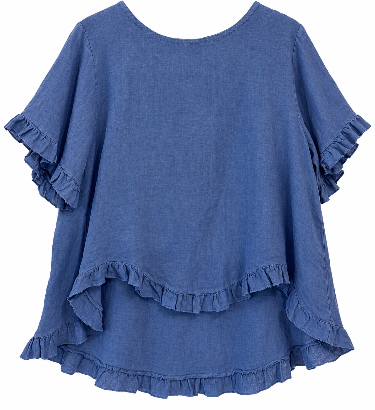 Blusa Marina azul jean