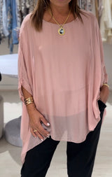 Blusa Isabel Rosa