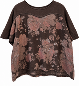 Blusa Garden chocolate