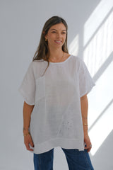 Blusa Azucena Blanco