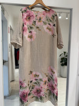 Vestido Positano beige