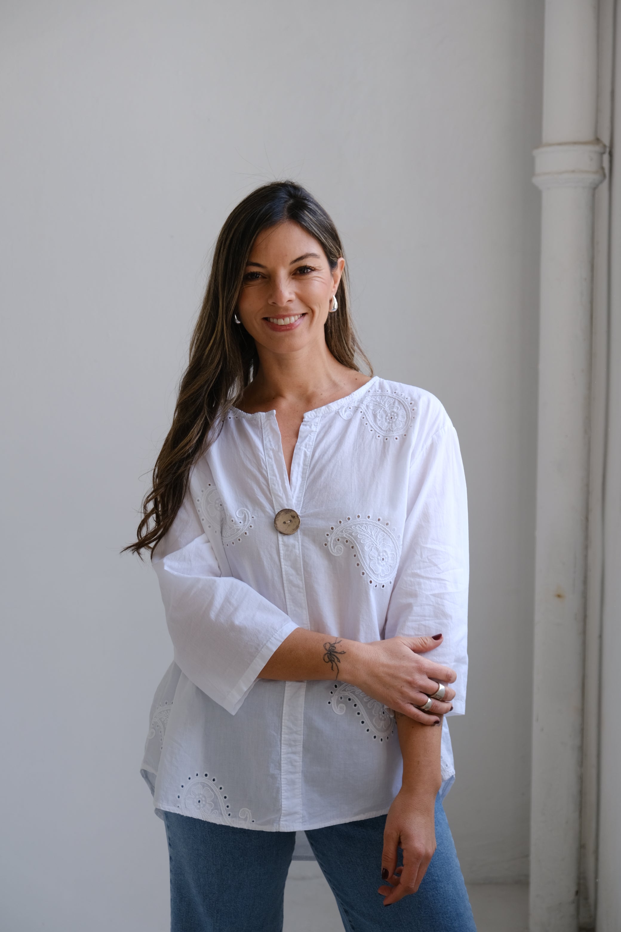 Blusa Capri Blanca