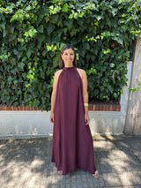 Vestido Sintra Bordeaux