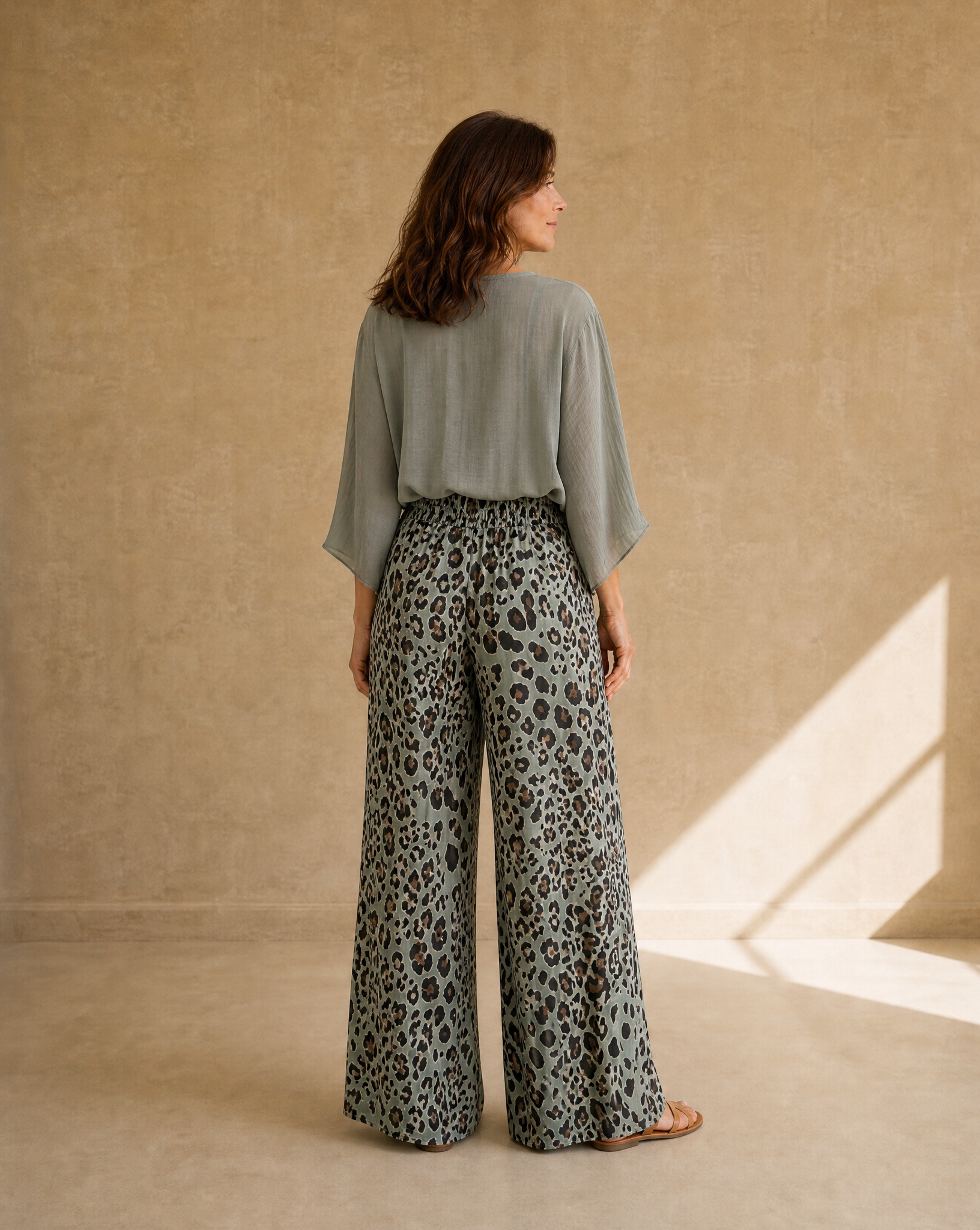 Pantalón Print Verde
