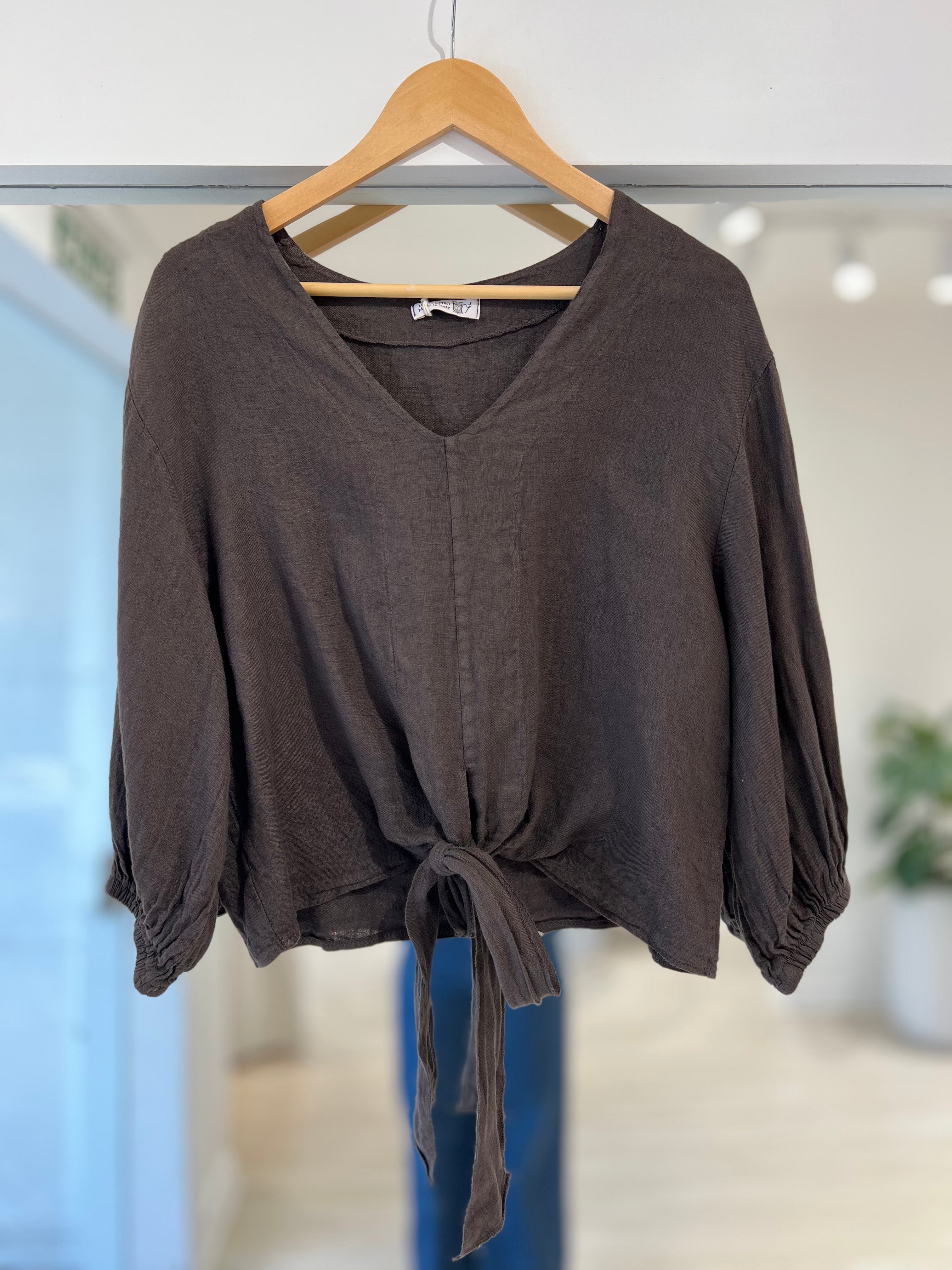 Blusa Nudo chocolate