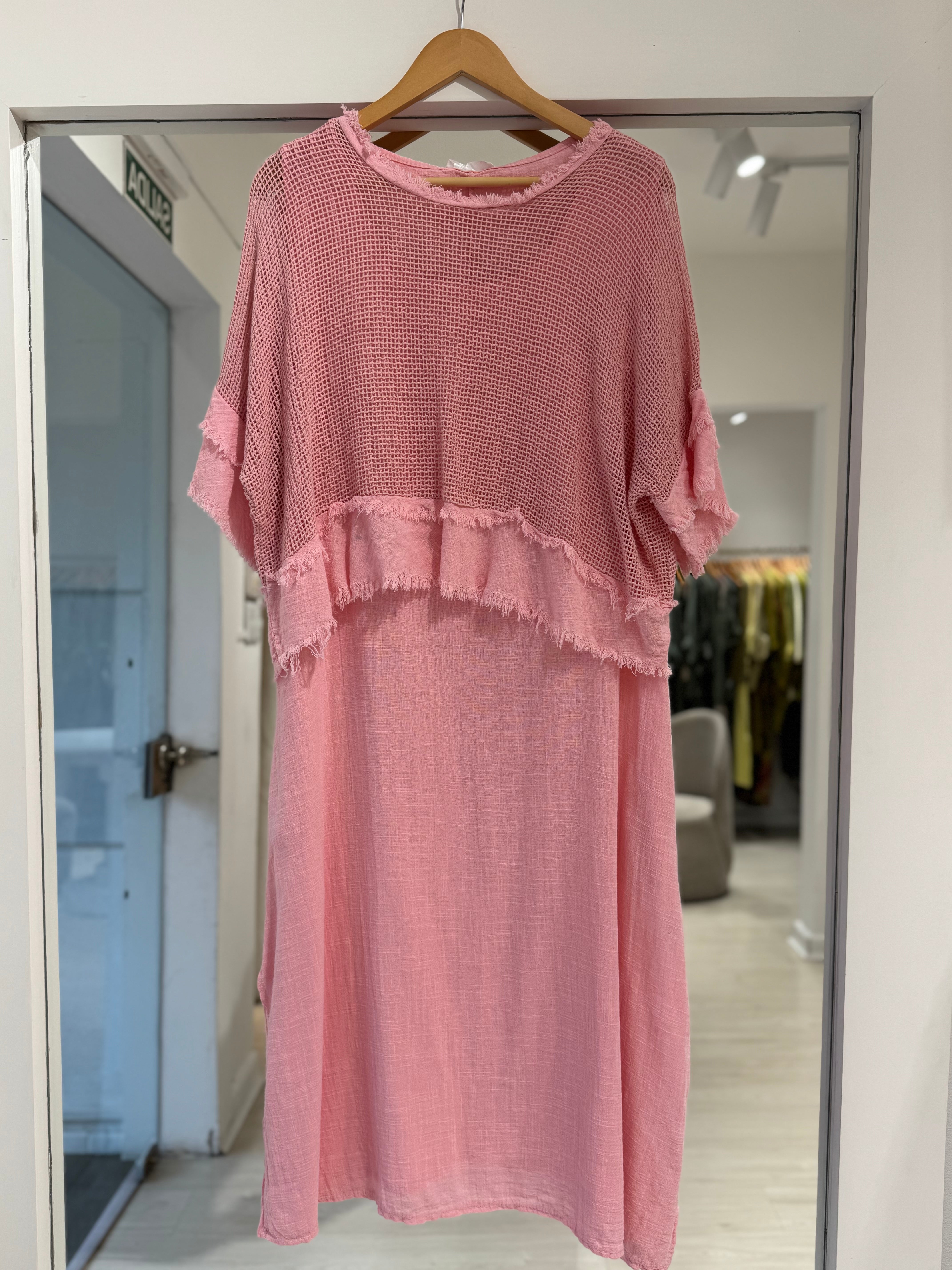 Vestido Jacinta Rosa