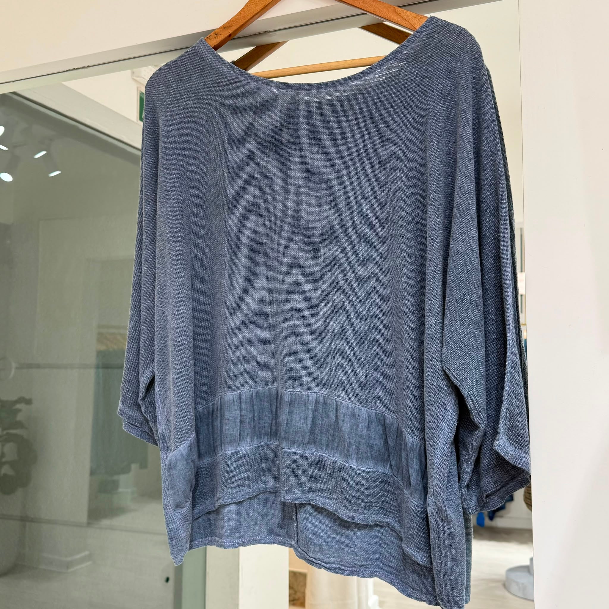 Blusa Sira Azul Jean