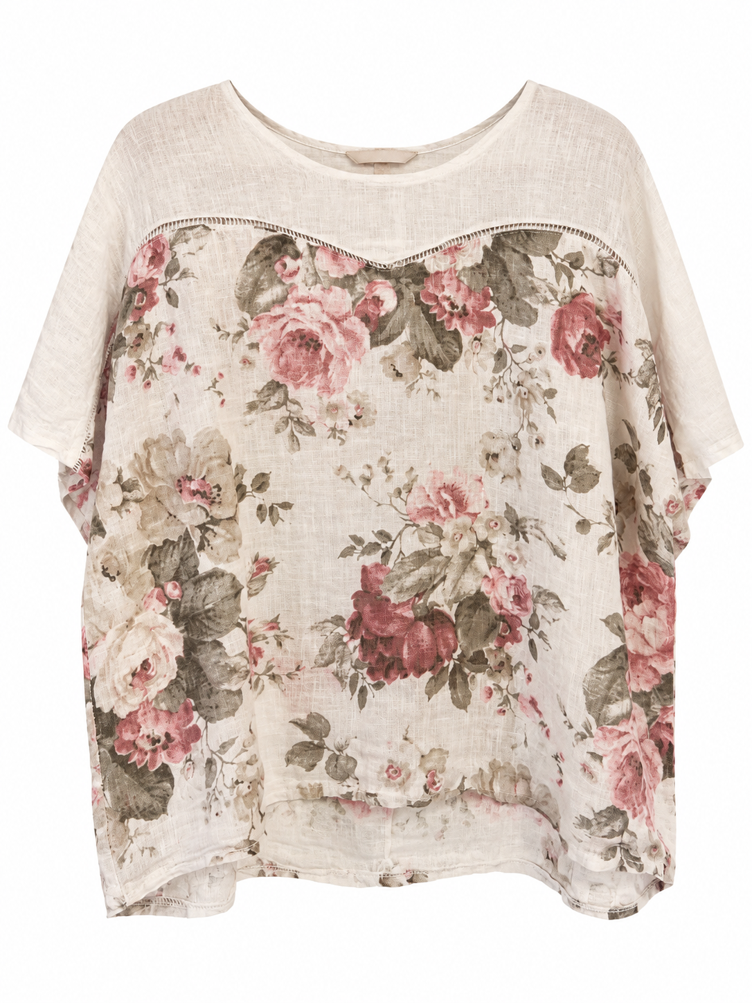 Blusa Garden blanca
