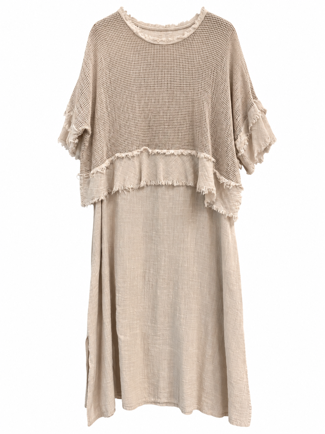 Vestido Jacinta beige