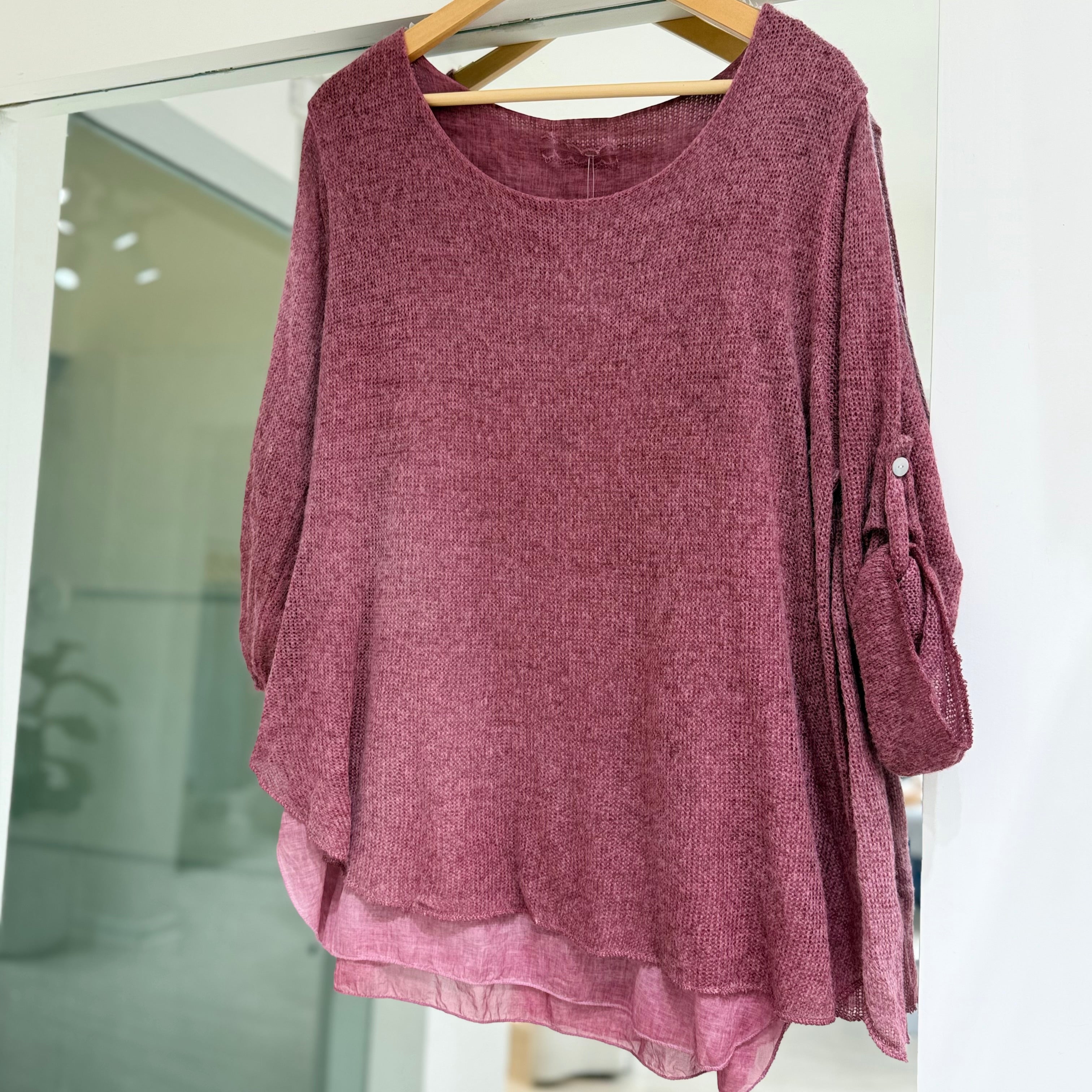Sweater Ginebra Magenta