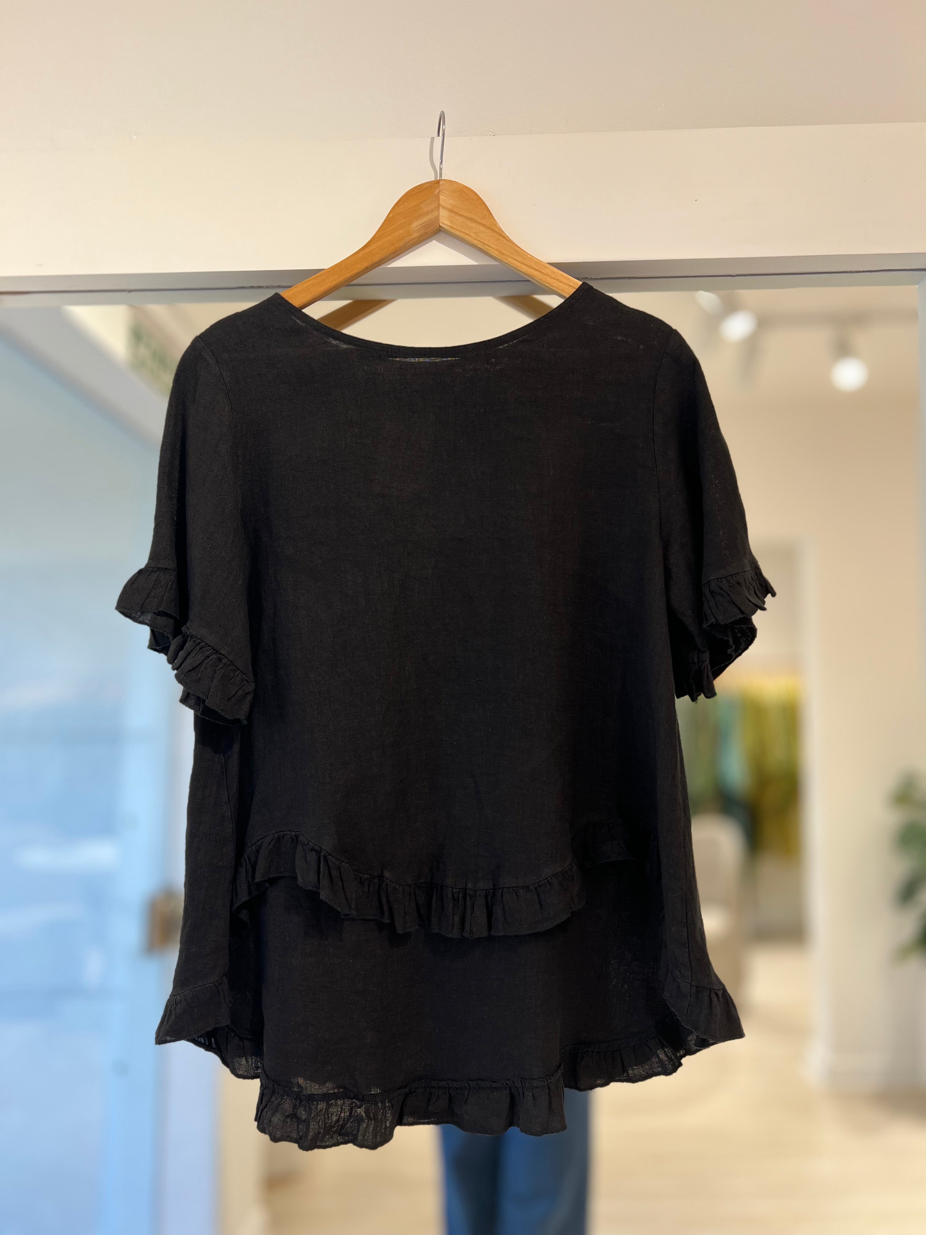 blusa Marina negra