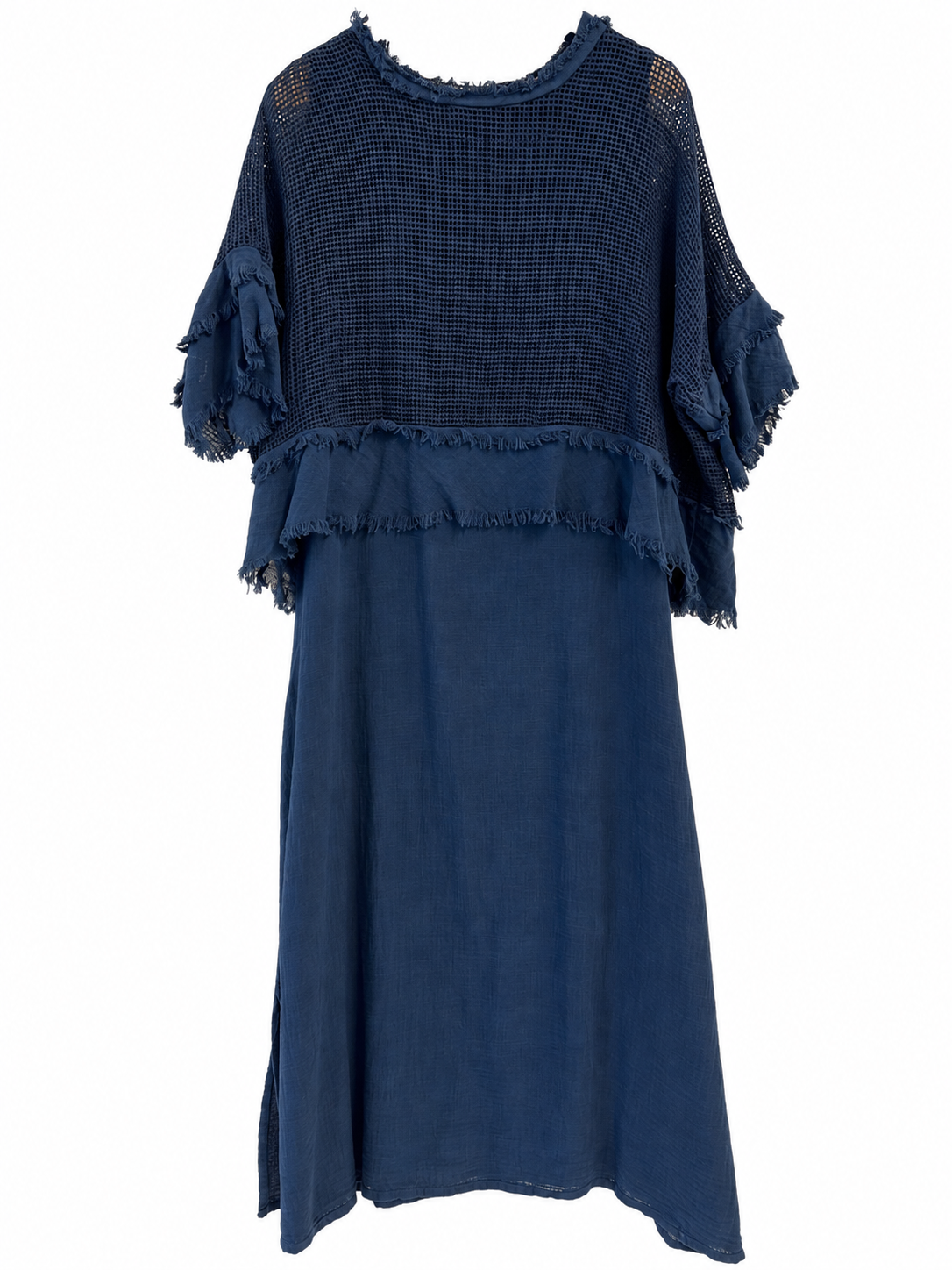 Vestido Jacinta azul marino