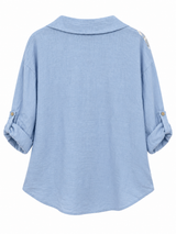 Camisa Laia Celeste
