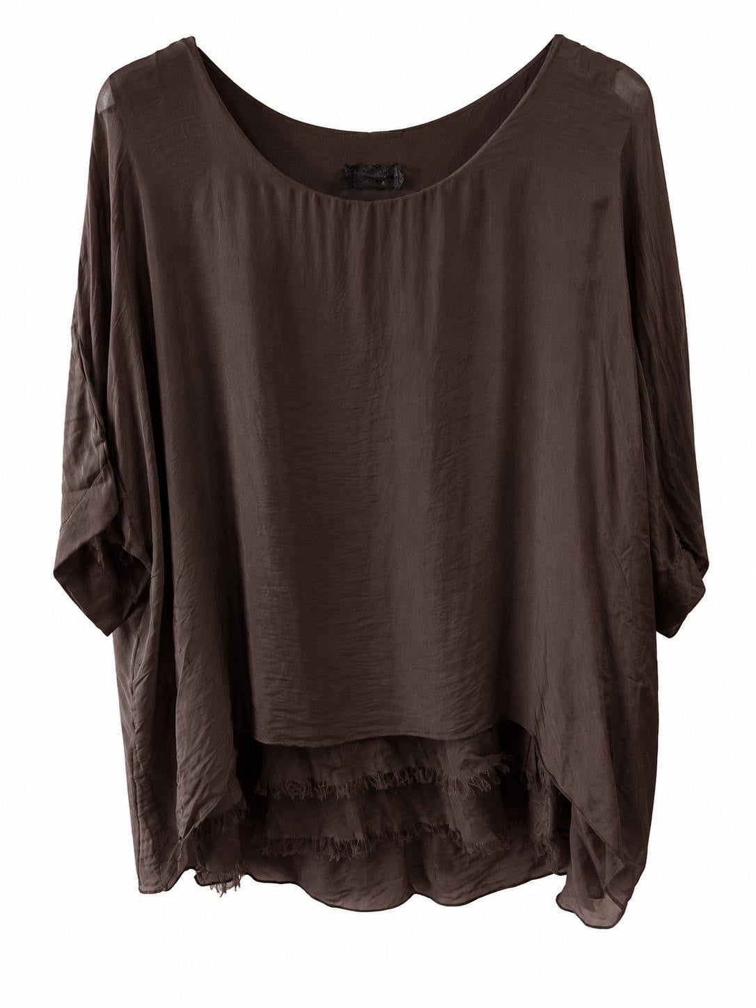 Blusa Mambo Chocolate