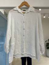 Camisa Libia blanco