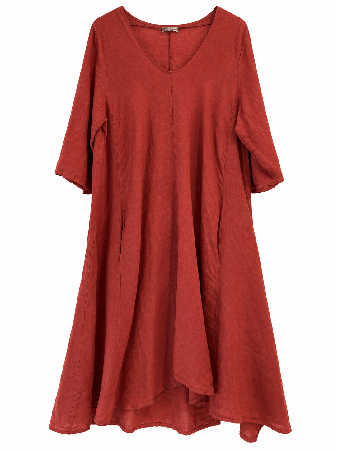 Vestido Magic Midi terracota