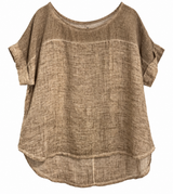 Blusa Cleo Tostado