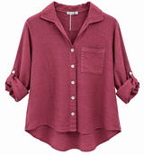 Camisa Bali Bordo