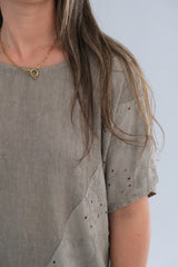 Blusa Azucena Visón