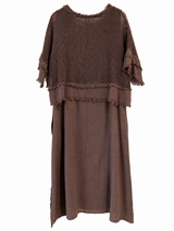 Vestido Jacinta chocolate