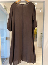 Vestido Magic Midi chocolate