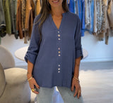 Blusa Esmeralda Azul Jeans