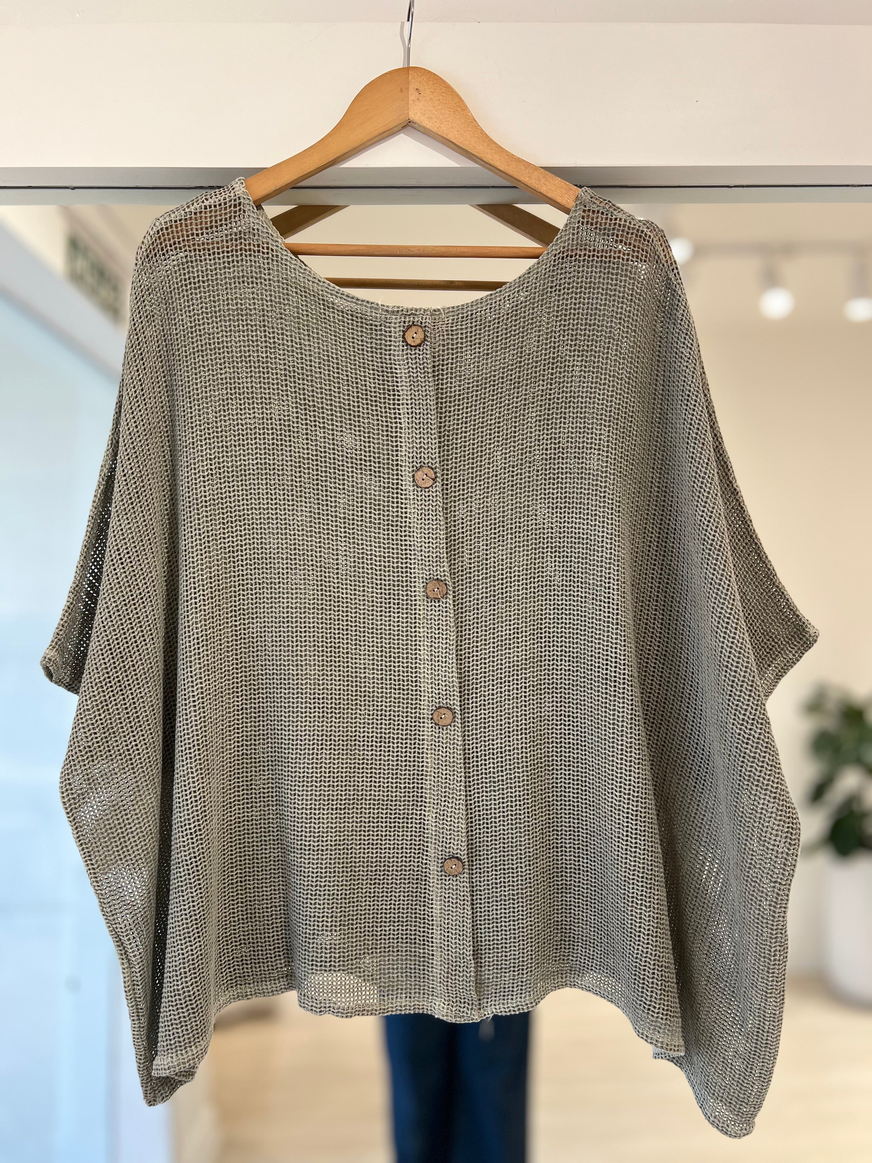 Poncho Montana verde