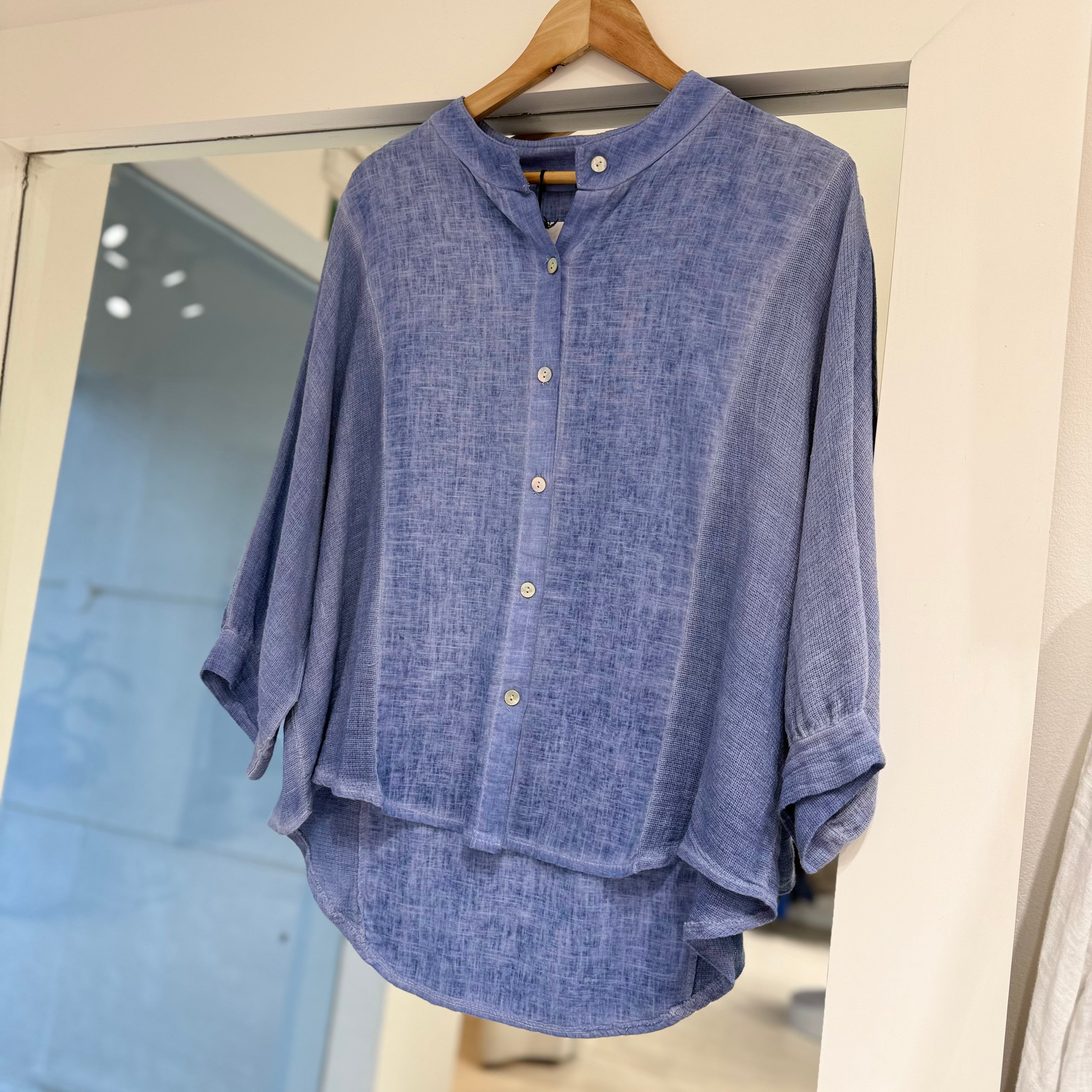 Camisa Olivia Azul